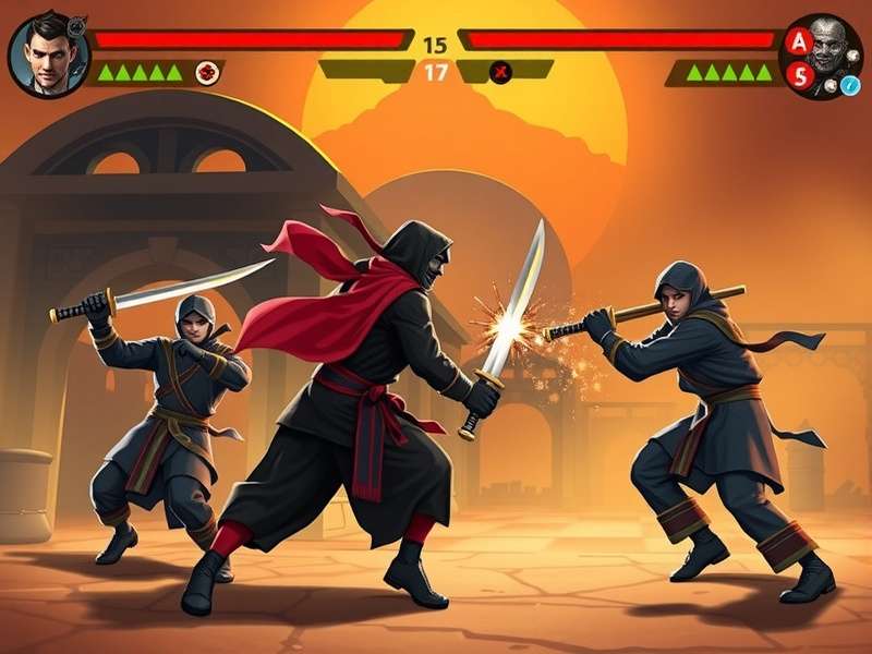 Dark Ninjas Of Nawanshahr multiplayer combat scene